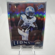 2025 Topps Chrome NFL Football Jahmyr Gibbs THROWBACK 1975 Refactor 1975-9