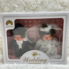 Monchhichi 30th Anniversary Wedding Doll Plush Toy Sekiguchi Tuxedo Dress