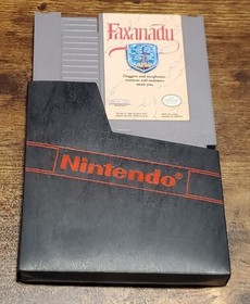 Faxanadu Nintendo NES 1989 Complete w/ Box, Manual, and Sleeve - Retro Gaming