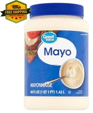 Great Value Mayonnaise, 48 fluid ounces