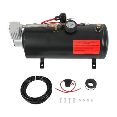 DC 12V MAX 150PSI Air Compressor Tank Pump with 3 Liter Tank 0.8 Gallon
