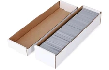 3x (Lot of 3) - BCW 800 CT COUNT 2 PIECE CARDBOARD STORAGE BOXES - TRADING CARDS