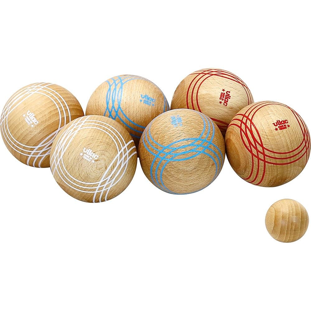 Jeu de pétanque Compet en acier strié pour une adhérence et précision maximale