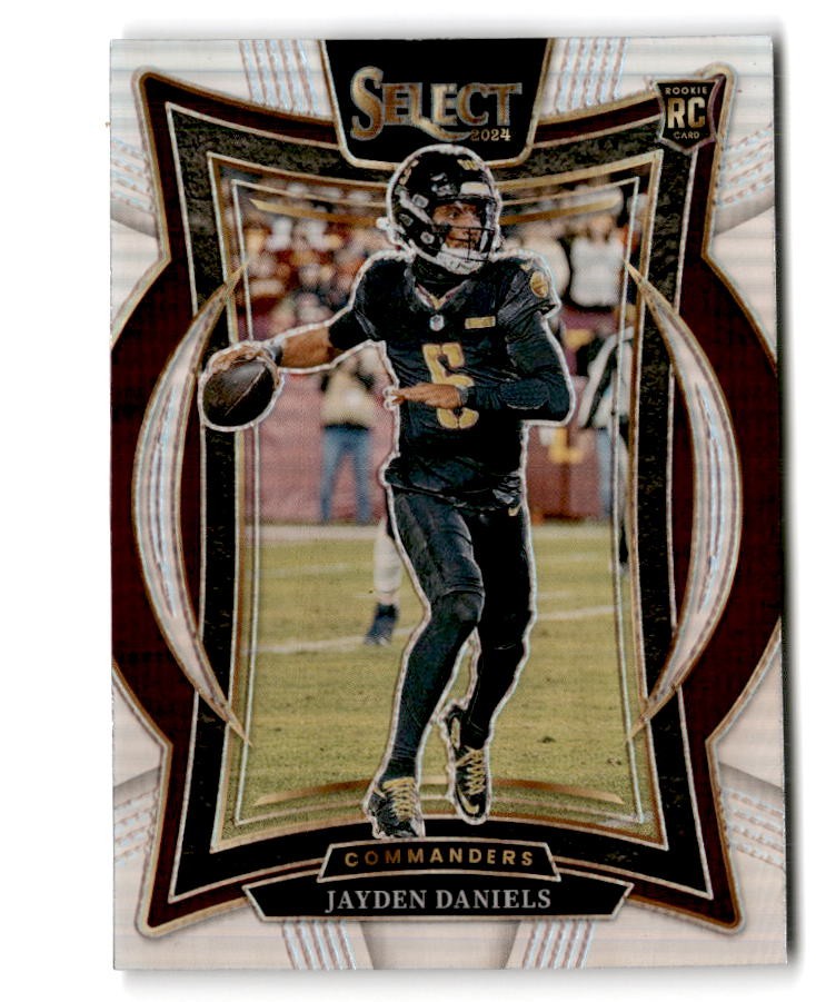 2024 Panini Select #26 Jayden Daniels Silver Prizm