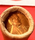 OLDER ROLL LINCOLN WHEAT CENT PENNY 1935-D / Tails Ends OBW BANK ROLL