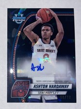 2024-25 Bowman University Chrome Sapphire Ashton Hardaway Auto Black Ref. #08/10