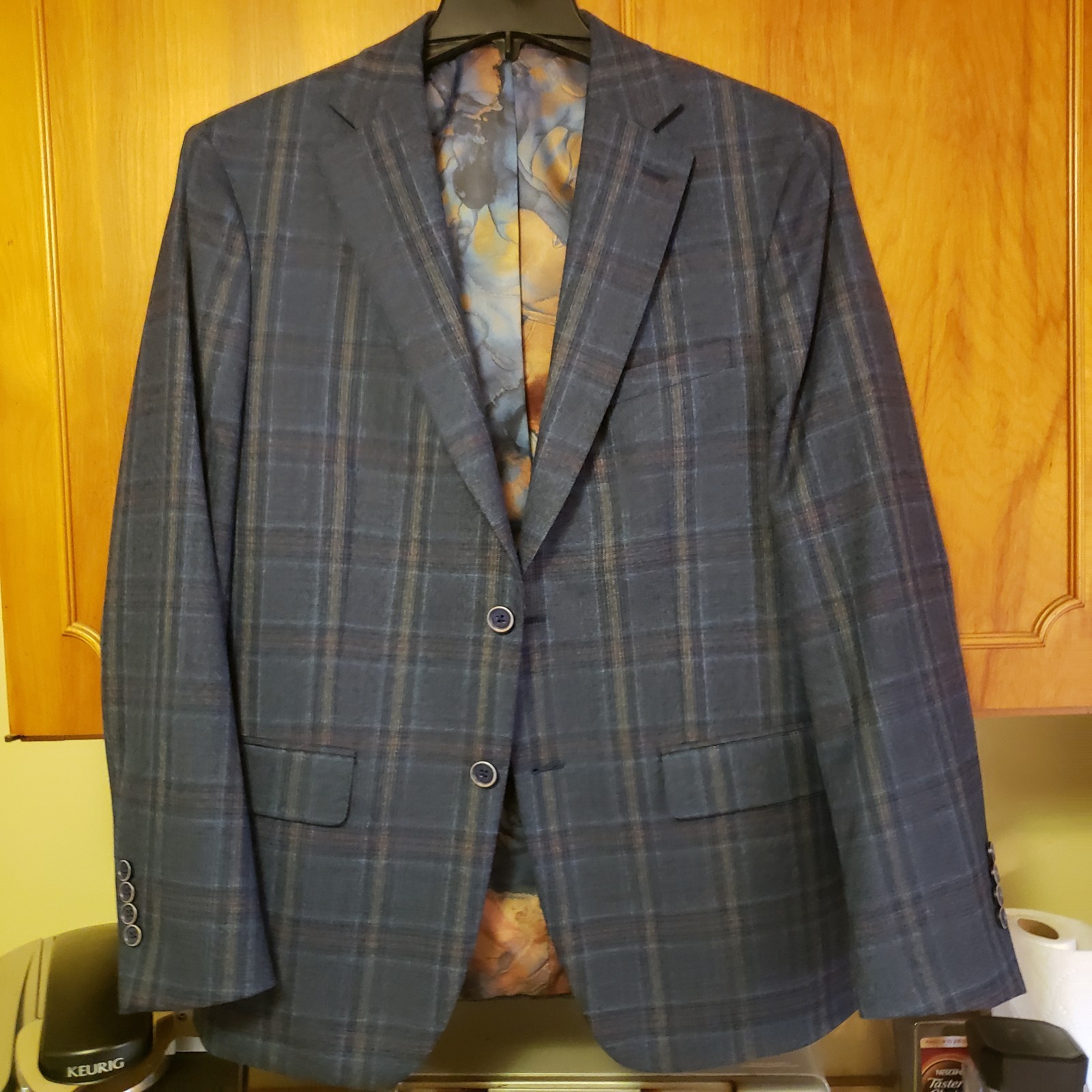 Mens 42r tallia sport coat