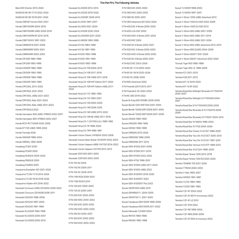 Controlador de sello de horquilla de timbre Motion Pro 43 mm para HUSABERG FE600/E 2000 Foto 4 de 4