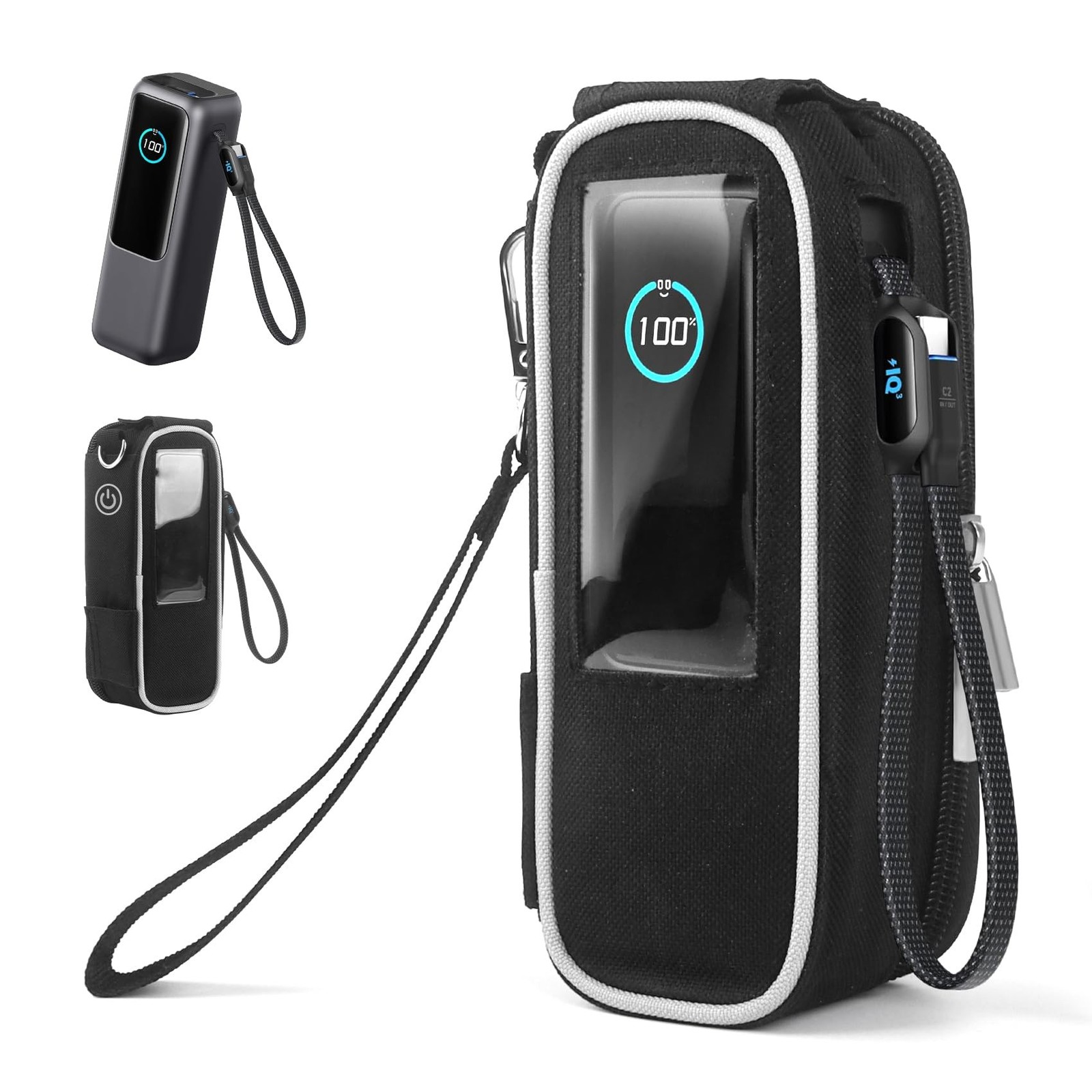 Case for Anker Zolo Power Bank 25,000mAh, 165W, Storage Bag 