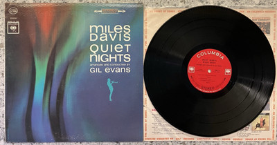 Miles Davis   Quiet Nights ; 1963 LP  (NICE)