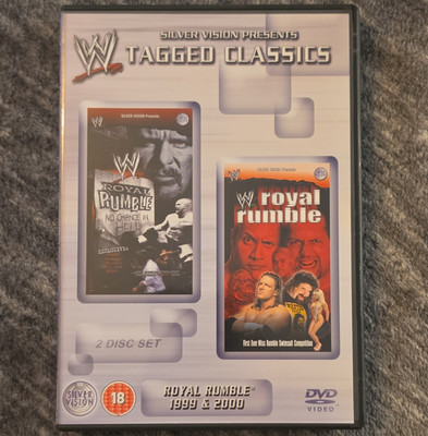 Silver Vision WWE Tagged Classics Royal Rumble 1999 & 2000 DVD 2 Disc FSK18 PAL