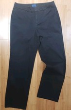 Vintage Dockers Ideal Fit Metro Pants Straight Leg Navy Women's 8M W31xL31.5 EUC