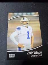 2021 Sage Premier Draft Football Zach Wilson Rookie Card #108 New York Jets NFL