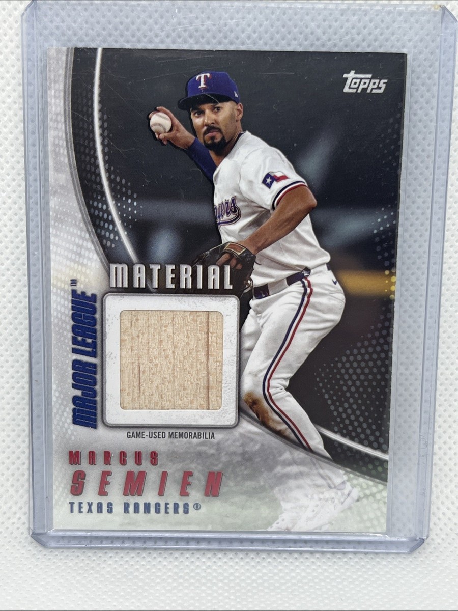 2025 Topps Series 1 - Marcus Semien - Game Used Bat Relic #MLM-MS 
