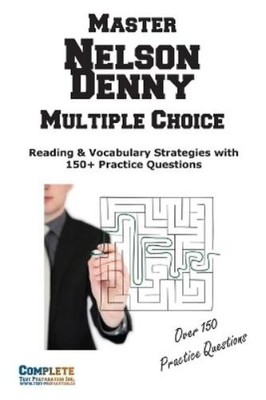 Complete Test Preparation Inc Nelson Denny Multiple Choice Mastery (Taschenbuch)