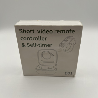TikTok short Video and Music Remote Control Page Turner Camera Trigger white