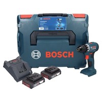 Bosch Gsr 18V-45 Akku Bohrschrauber 18 V 45 Nm + 2X Akku 2 Ah + Lader 06019K3203