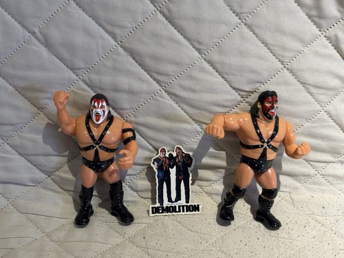 WWF Demolition Smash & Crush Hasbro  Wrestling Fig...