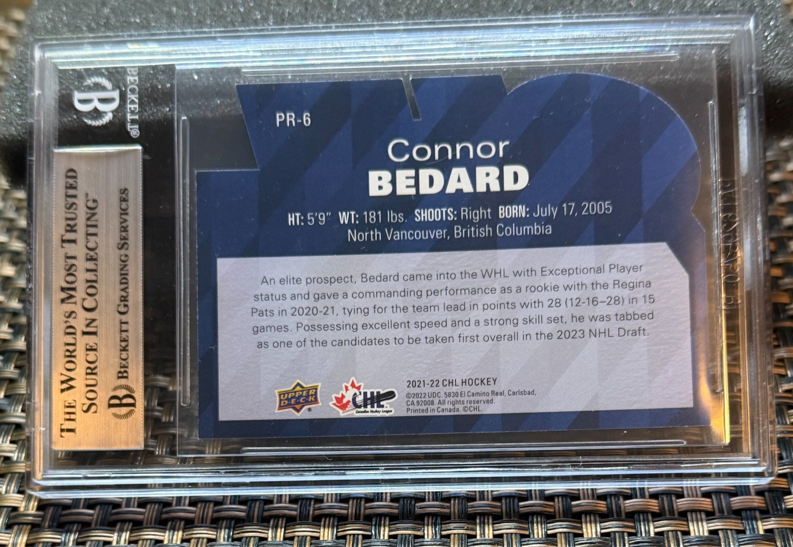 Connor Bedard 2023-24 Upper Deck Series 2 Young Guns Jumbo (10 RC's mixed lot) view 6