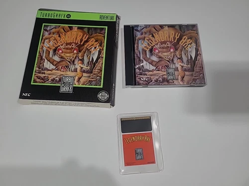 Legendary Axe CIB Complete (TurboGrafx-16, 1989)