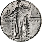 1930-P Standing Liberty Quarter