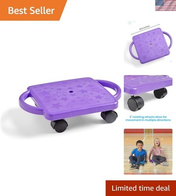 Lightweight Purple Scooter Board for Indoor Play & Motor Skills Development
