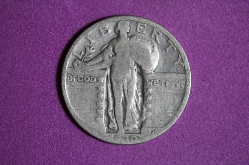 Estate Find 1930 Standing Liberty Quarter!!  #K58902