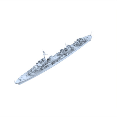 1/350French Navy Le Fantasque-class Le Terrible Large Destroyer (1944) WaterLine