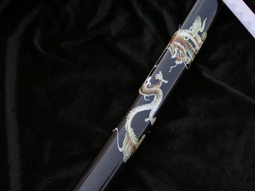 SPADA KATANA SAMURAI CON FODERO + SUPPORTO 4KM80-405BK - Foto 5 di 10