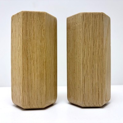 IKEA ULLARP Oak Cabinet Legs for BESTA 2 Pack NEW Discontinued Wood Feet