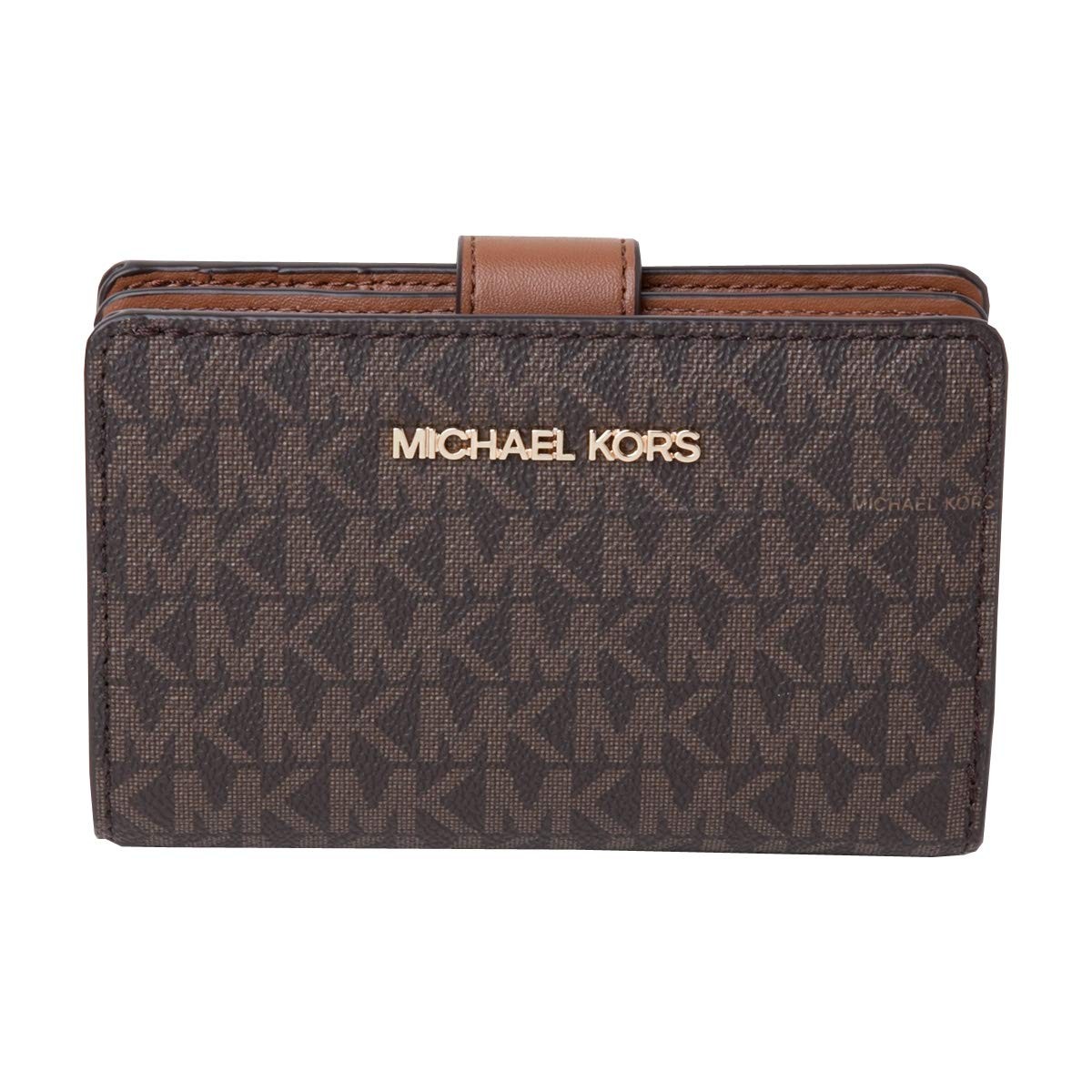 Michael Kors Female Canvas Bifold Wallet BIFLD ZIP COIN WLLET