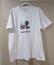 Ninjaneer Graphic T-Shirt Men 2XL White Short Sleeve Made in USA Cotton