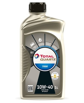 For TOTAL 2214110 TOTAL QUARTZ OIL 10W40 1L 7000 A3/B4 / SN/CF