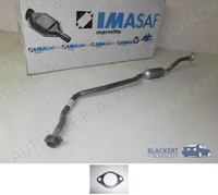 Imasaf Auspuff VorschalldäMpfer für Daihatsu F20 Taft/Wildcat/Fourtrak 1.6 4X4