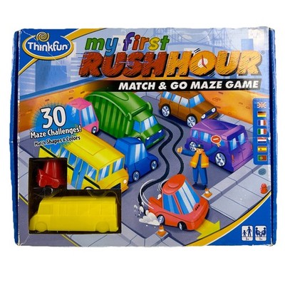 ThinkFun My First Rush Hour Traffic Jam Strategy Puzzle Game 2019 Complete Boxed