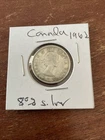 1962 - Canada - 25 cent 80%  silver coin - Canadian Quarter