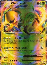 Chesnaught EX XY18 Holo Promo XY Promo Pokemon Lightly Played on eBay