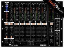 Pioneer DJM 1000 Skin  Black  Protective Decal  StyleFlip