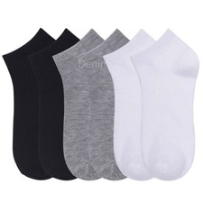 12 Pair Men Boy Ankle Run Athletic Socks Women Low Cut Casual School Size 10-13