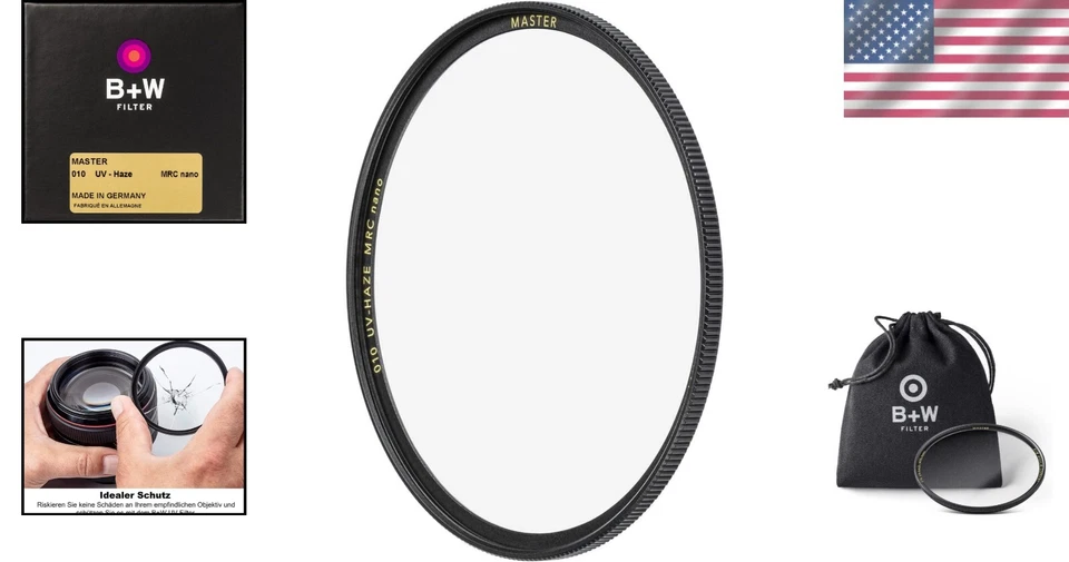 82mm Photo Lens Filter with Nano Coating - Lightweight & Durable Protection - Image 2 of 4