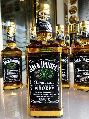 Jack Daniels Old No. 7 - Limited Excalibur Lounge Club Gold Edition 2023 -