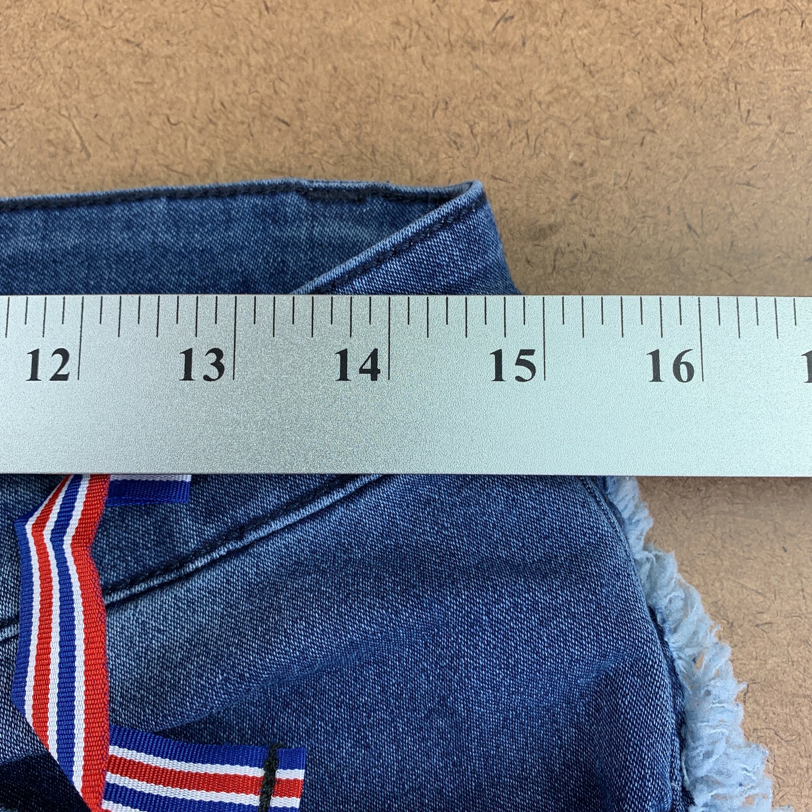 Glory Colombia Juniors Size 13 Blue Medium Wash Distressed Denim Jeggings NWT