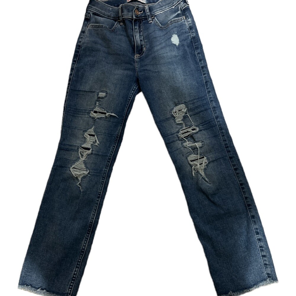 Abercrombie kids, ripped jeans, size 11/12, Slim