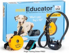 E-Collar ET-300 Mini Educator Remote Trainer Collar 1/2 Mile EXPEDITED SHIPPING!