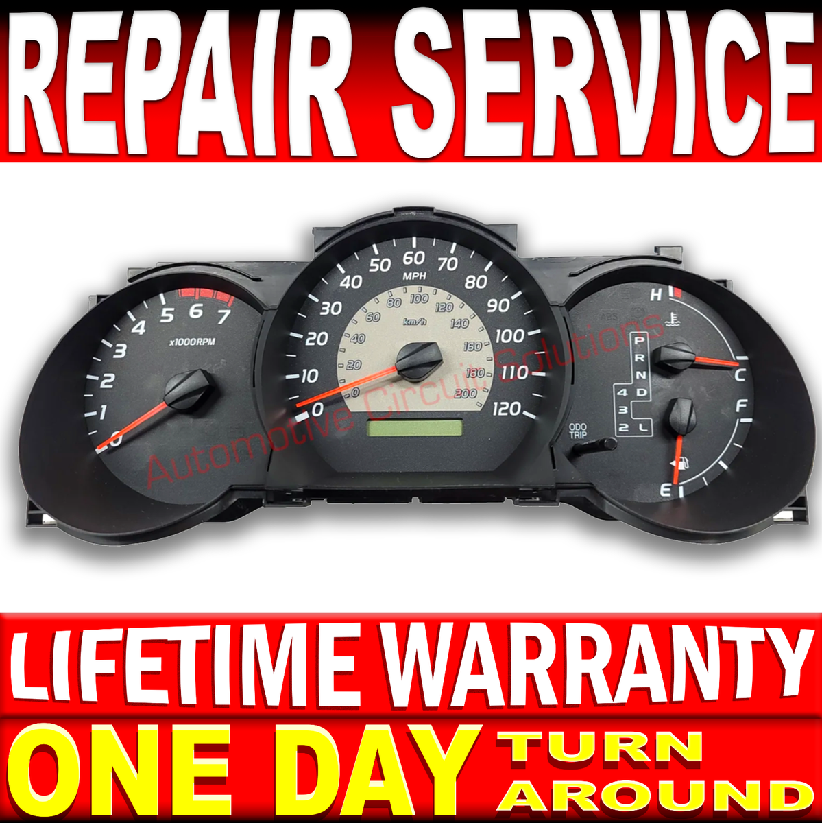 05-11 TOYOTA Tacoma Dash Speedometer Instrument Gauge