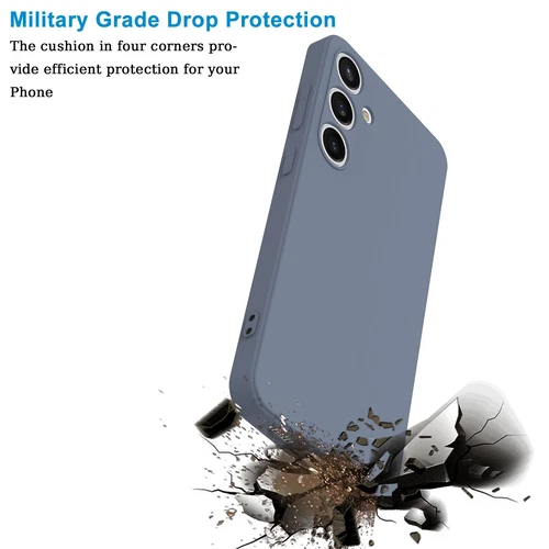 For Samsung Galaxy S25 Ultra S24 FE S23 Plus Silicone Case Phone Protective Case - Bild 25 von 44