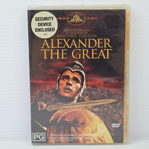 Alexander the Great DVD Movie 1956 Richard Burton Fredric March Drama Action R4