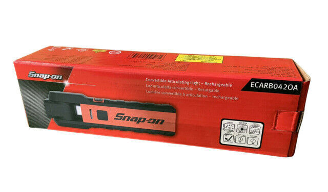 Snap-on ECARB042A ハンディライト Snap-on ECARB042A Worklight - Black/Orange for sale online