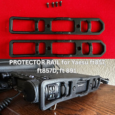 Protector Rail Stand for Yaesu FT 891, FT 857D, FT857  FREE 4 screws