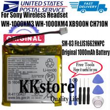 Genuine SM-03 1000mAh Battery For Sony WH-1000XM3 1000XM4 XB900N CH710N Headset